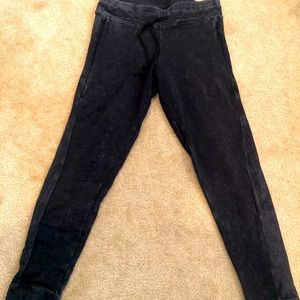 Black wash VS Pink Yoga leggings. Only worn a few times. Super comfortable